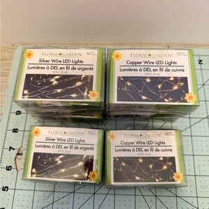 Bundle of 8 mini LED string lights